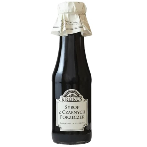 SYROP Z CZARNEJ PORZECZKI BEZGLUTENOWY 355 g (280 ml) – KROKUS