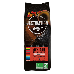 KAWA MIELONA ARABICA 100 % MEKSYK FAIR FOR LIFE BIO 250 g – DESTINATION