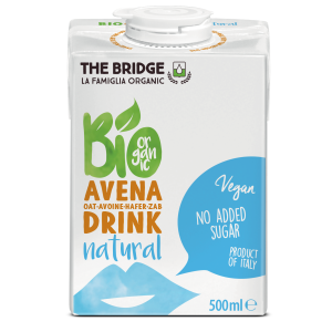 NAPÓJ OWSIANY BEZ DODATKU CUKRÓW BIO 500 ml – THE BRIDGE