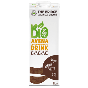 NAPÓJ OWSIANY O SMAKU CZEKOLADOWYM BIO 1 L – THE BRIDGE