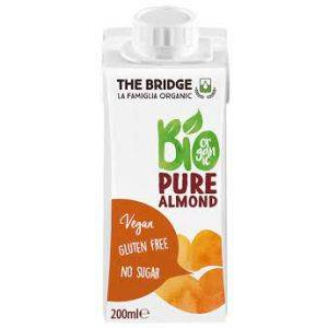 NAPÓJ MIGDAŁOWY 6 % BEZ CUKRU BEZGLUTENOWY BIO 200 ml – THE BRIDGE