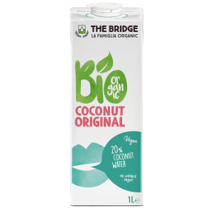NAPÓJ KOKOSOWY ORIGINAL BEZ DODATKU CUKRÓW BEZGLUTENOWY BIO 1 L – THE BRIDGE