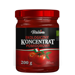 KONCENTRAT POMIDOROWY 22 % BIO 200 g – VITALIANA
