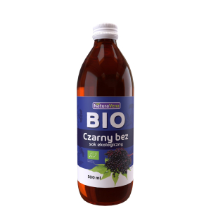 SOK Z CZARNEGO BZU BIO 500 ml – NATURAVENA
