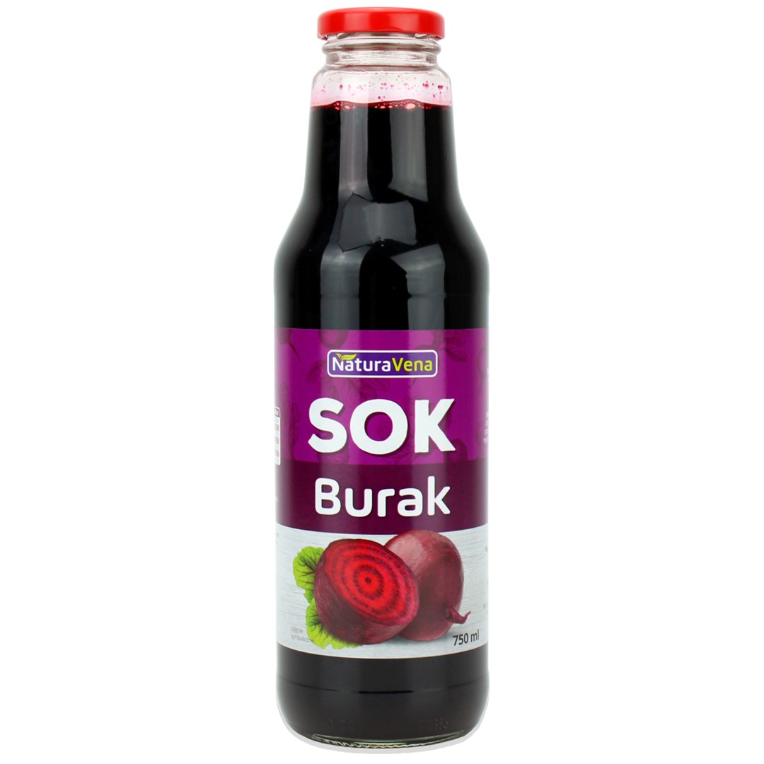 SOK Z BURAKA 750 ml - NATURAVENA - obrazek 2