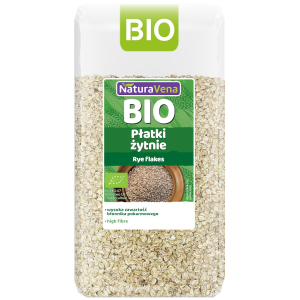 PŁATKI ŻYTNIE BIO 300 g – NATURAVENA