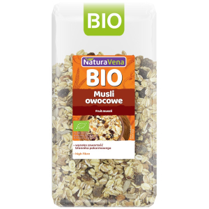 MUSLI OWOCOWE BIO 300 g – NATURAVENA