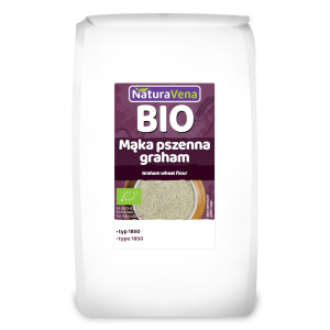 MĄKA PSZENNA GRAHAM TYP 1850 BIO 1 kg – NATURAVENA