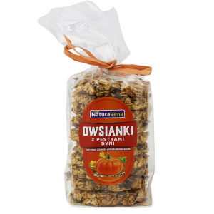 CIASTKA OWSIANKI Z PESTKAMI DYNI 175 g – NATURAVENA