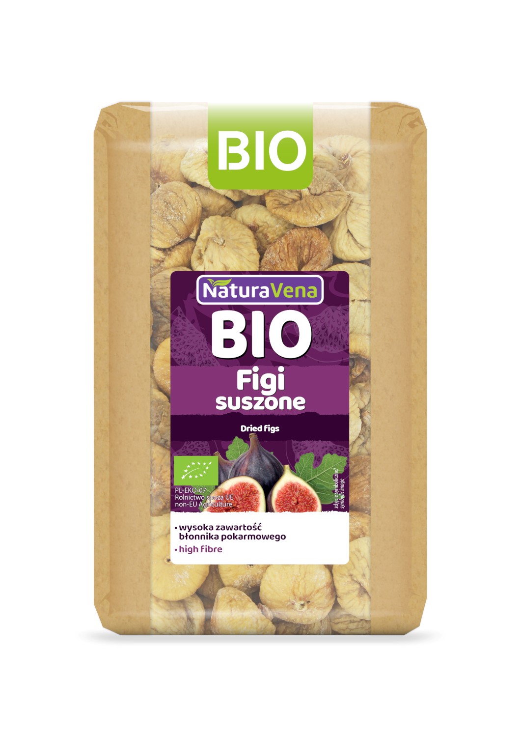 FIGI SUSZONE BEZGLUTENOWE BIO 400 g - NATURAVENA - obrazek 2