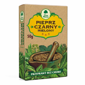 PIEPRZ CZARNY MIELONY 50 g – DARY NATURY