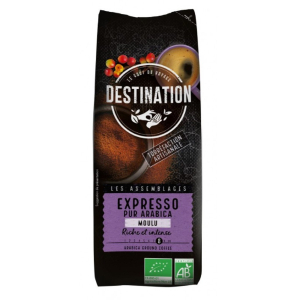 KAWA MIELONA ARABICA 100 % EXPRESSO BIO 250 g – DESTINATION