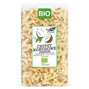CHIPSY KOKOSOWE PRAŻONE BIO 400 g – BIO PLANET