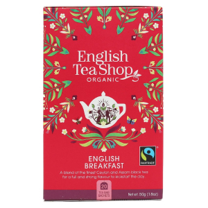 HERBATA CZARNA ENGLISH BREAKFAST FAIR TRADE BIO (20 x 2,5 g) 50 g – ENGLISH TEA SHOP ORGANIC