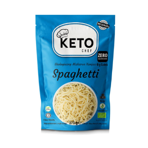 MAKARON (KONJAC) SPAGHETTI BEZGLUTENOWY BIO 270 g (200 g) – KETO CHEF