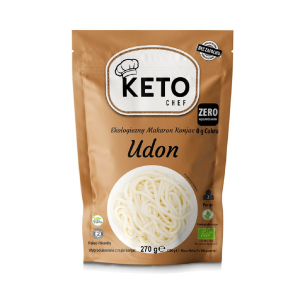 MAKARON (KONJAC) UDON BEZGLUTENOWY BIO 270 g (200 g) – KETO CHEF