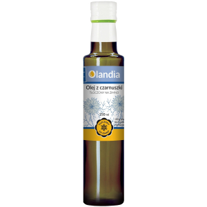 OLEJ Z CZARNUSZKI NIEFILTROWANY TŁOCZONY NA ZIMNO 250 ml – OLANDIA