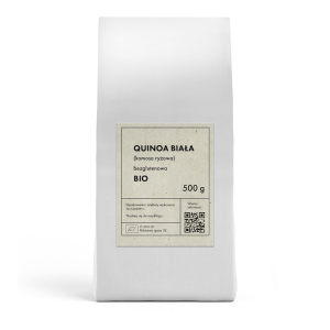 QUINOA BIAŁA (KOMOSA RYŻOWA) BEZGLUTENOWA BIO 500 g – THE PLANET