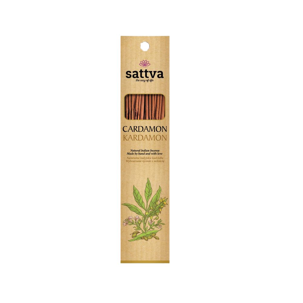 KADZIDEŁKA INDYJSKIE KARDAMON (15 szt.) 30 g - SATTVA (WELLNESS) - obrazek 2