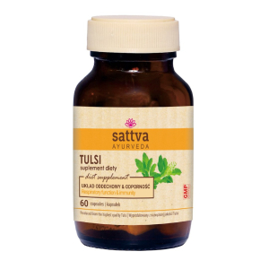 TULSI EKSTRAKT (450 mg) 60 KAPSUŁEK – SATTVA (FOODS)
