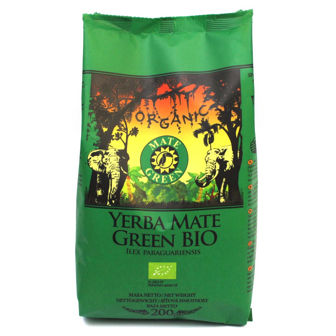 YERBA MATE GREEN BIO 200 g - YERBA MATE GREEN ORGANIC - obrazek 2