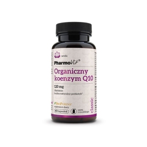 KOENZYM Q10 (120 mg) BEZGLUTENOWY 60 KAPSUŁEK – PHARMOVIT (CLASSIC)