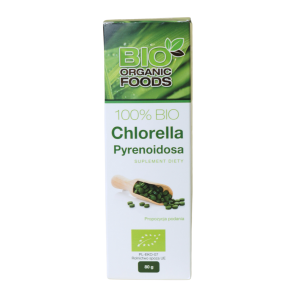CHLORELLA PYRENOIDOSA BIO (250 mg) 320 TABLETEK – BIO ORGANIC FOODS