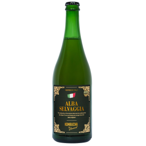 KOMBUCHA O SMAKU FIJOŁKA I POMARAŃCZY (DANTE ALIGHIERI) BIO 750 ml – KOMBUCHA BY LAURENT (PLATINIUM)