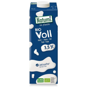 NAPÓJ OWSIANO – SOJOWY 3,5 % BEZ DODATKU CUKRÓW BIO 1 L – NATUMI