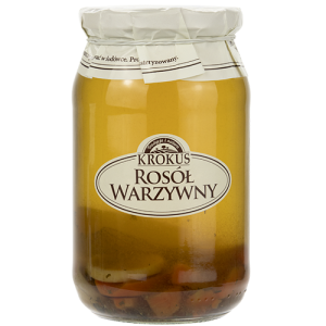 BULION WARZYWNY W PŁYNIE BEZ DODATKU CUKRÓW BEZGLUTENOWY 810 ml – KROKUS