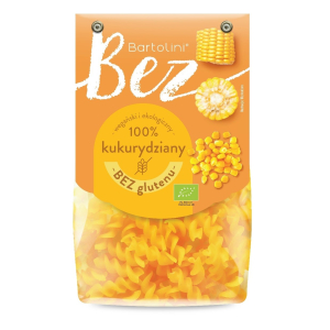 MAKARON (KUKURYDZIANY) ŚWIDERKI BEZGLUTENOWY BIO 250 g – BARTOLINI