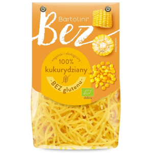 MAKARON (KUKURYDZIANY) KRAJANKA BEZGLUTENOWY BIO 250 g – BARTOLINI