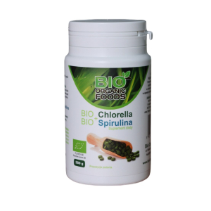 CHLORELLA PYRENOIDOSA + SPIRULINA BIO 560 TABLETEK – BIO ORGANIC FOODS