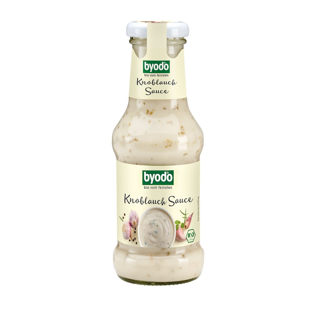 SOS CZOSNKOWY BEZGLUTENOWY BIO 250 ml - BYODO - obrazek 2
