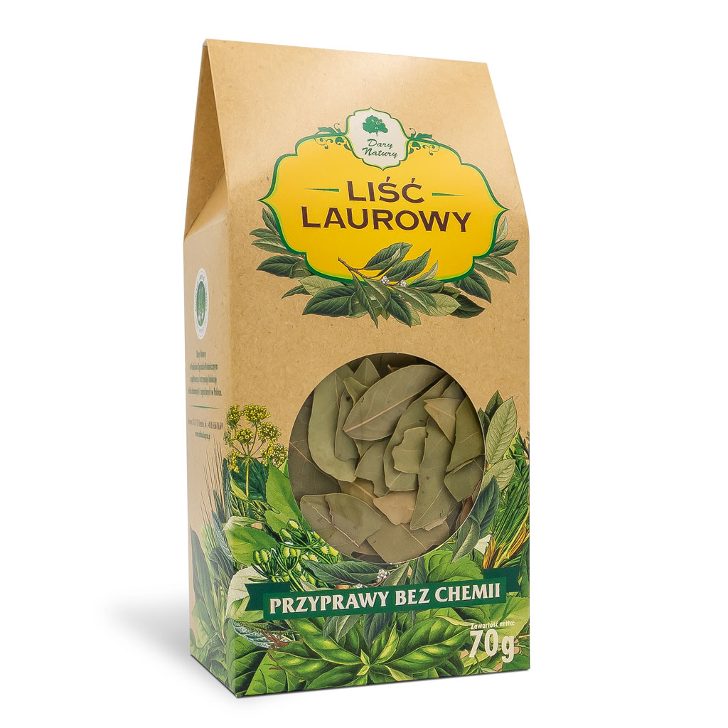 LIŚĆ LAUROWY 70 g - DARY NATURY - obrazek 2