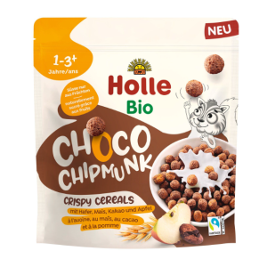 KULKI ZBOŻOWE KAKAOWA WIEWIÓRKA BEZ DODATKU CUKRÓW OD 1 ROKU FAIR TRADE BIO 125 g – HOLLE