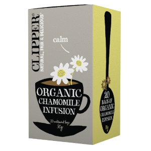 HERBATKA RUMIANKOWA (CALM) BIO (20 x 1,5 g) 30 g – CLIPPER