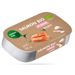 ŁOSOŚ ATLANTYCKI W SOSIE WŁASNYM BIO 125 g (75 g) – BETTER FISH