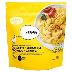 ROŚLINNY ZAMIENNIK 15 JAJ DO JAJECZNICY, OMLETU, QUICHE I INNYCH DAŃ JAJECZNYCH BEZGLUTENOWY 180 g – CULTURED FOODS