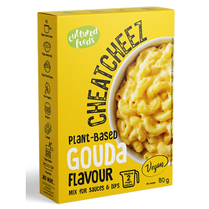 MIESZANKA NA WEGAŃSKI SOS LUB DIP O SMAKU SERA GOUDA BEZGLUTENOWY 80 g – CULTURED FOODS