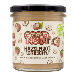 KREM Z ORZECHÓW LASKOWYCH CRUNCHY 300 g – GOOD NOOT