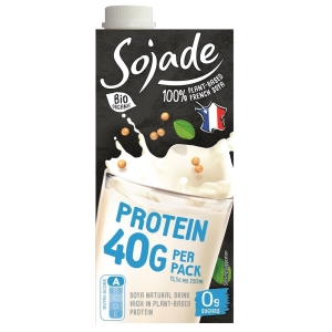 NAPÓJ PROTEINOWY SOJOWY NATURALNY BEZ CUKRU BEZGLUTENOWY BIO 750 ml – SOJADE