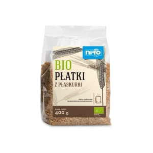 PŁATKI Z PŁASKURKI BIO 400 g – NIRO