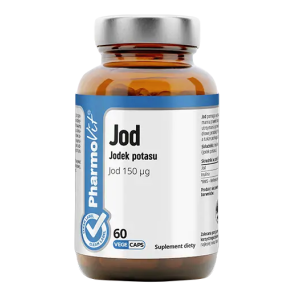 JODEK POTASU (150 mcg) BEZGLUTENOWY 60 KAPSUŁEK – PHARMOVIT (CLEAN LABEL)