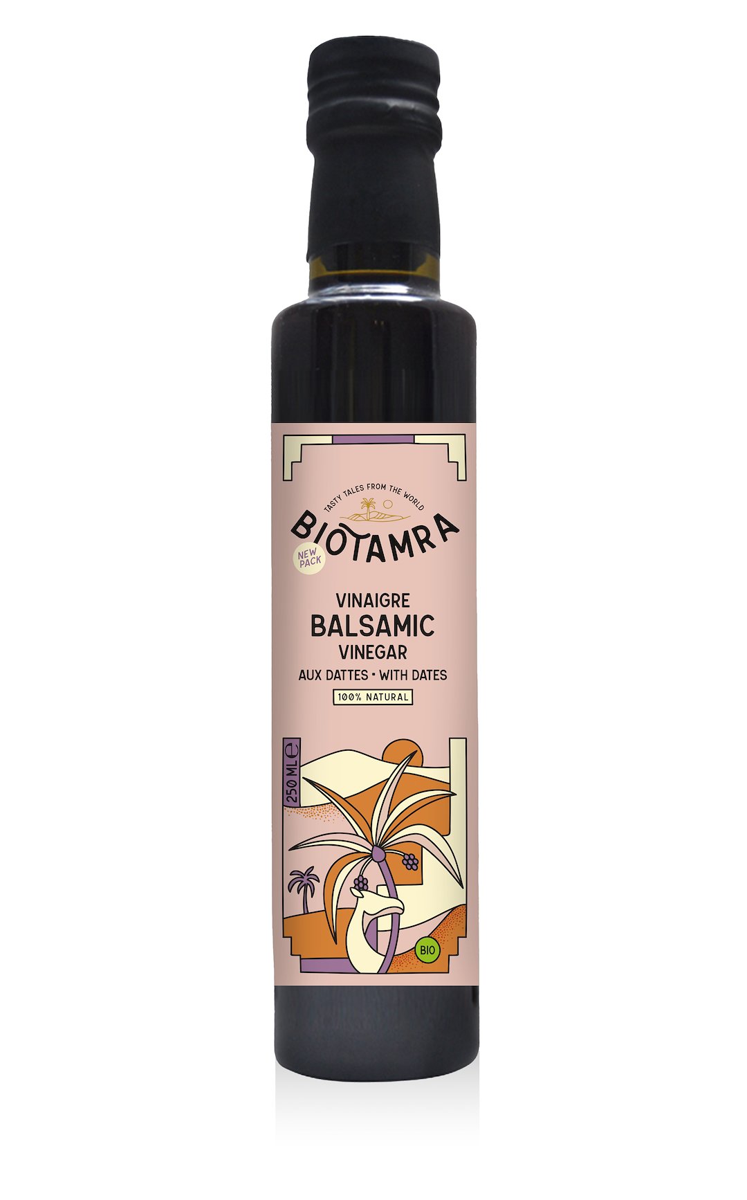 OCET BALSAMICZNY DAKTYLOWY BEZ DODATKU CUKRÓW BIO 250 ml - BIOTAMRA - obrazek 2