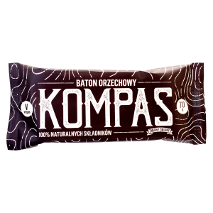 BATON ORZECHOWY KOMPAS BEZGLUTENOWY 70 g – ZMIANY ZMIANY
