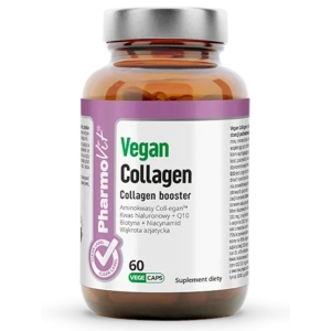 KOLAGEN BOOSTER VEGAN BEZGLUTENOWY 60 KAPSUŁEK – PHARMOVIT (CLEAN LABEL)
