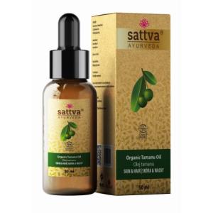 OLEJ DO CIAŁA I WŁOSÓW TAMANU ECO 50 ml – SATTVA (AYURVEDA)