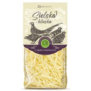 MAKARON (Z JAJAMI BAŻANCIMI SEMOLINOWY) KRAJANKA 250 g – BARTOLINI (SIELSKA KLUSKA)
