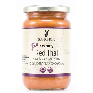 SOS CURRY RED THAI BEZGLUTENOWY BIO 320 ml – SANCHON